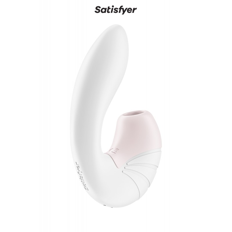 Double stimulateur Supernova blanc - Satisfyer