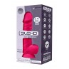 Vibromasseur double densité rose 21,5 cm - SiledD