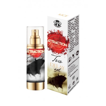 Gel retardant Toro  Extra fort 30ml - Attraction