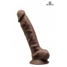 Gode double densité chocolat 23 cm - Modèle 1