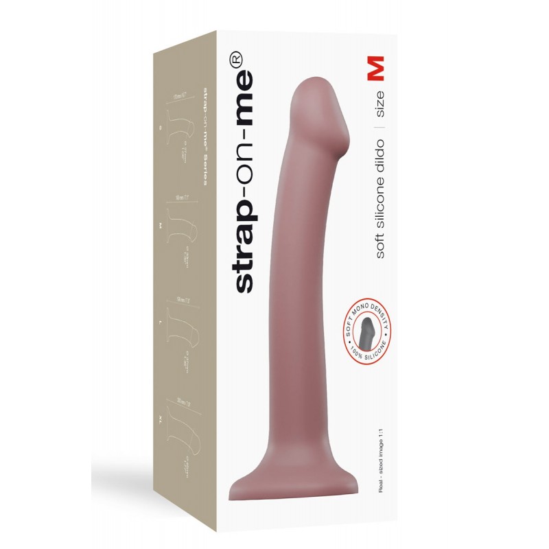 Dildo mono densité vieux rose XL - Strap On Me