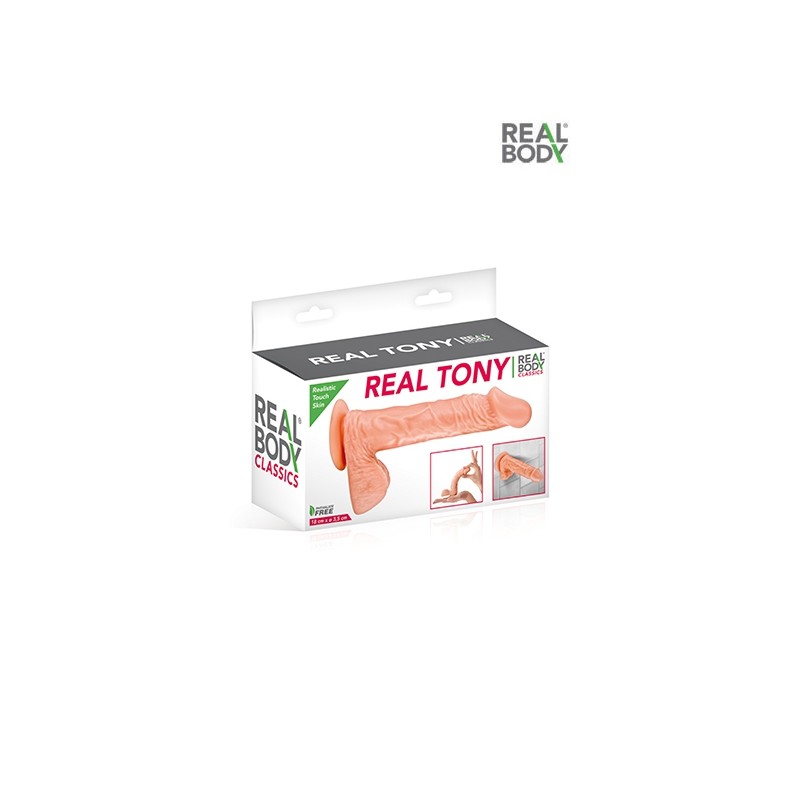 Gode réaliste 18 cm - Real Tony