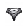 Tanga noir dentelle - Paris Hollywood