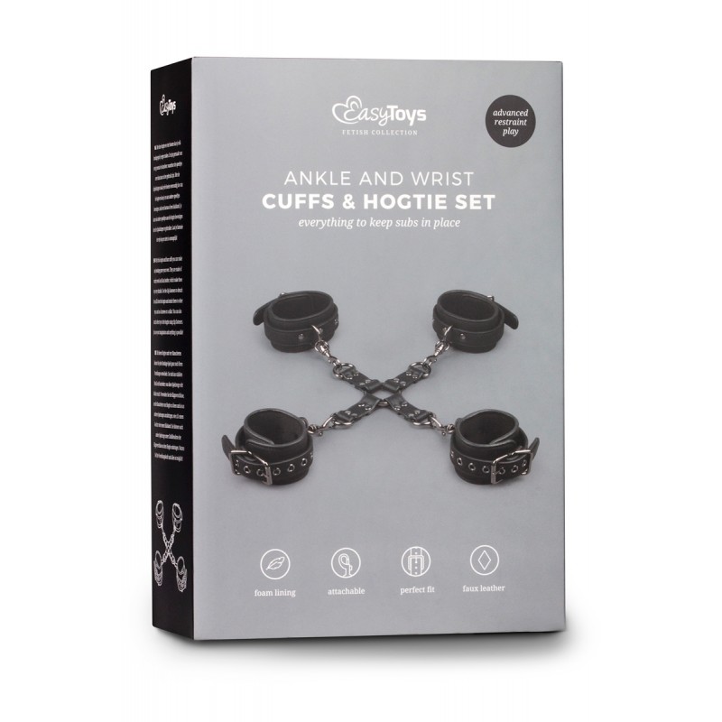 Croix en cuir Hog Tie - Easytoys Fetish Collection