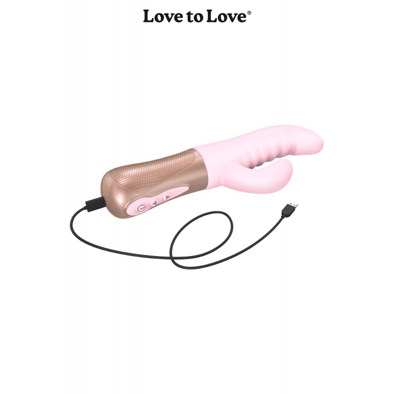 Vibro Rabbit Sassy Bunny rose - Love to Love