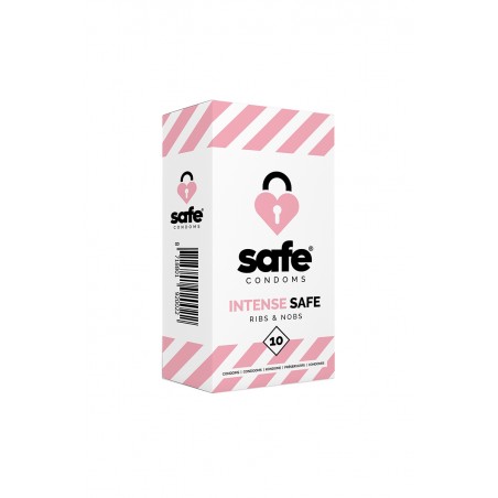 10 préservatifs Safe Intense