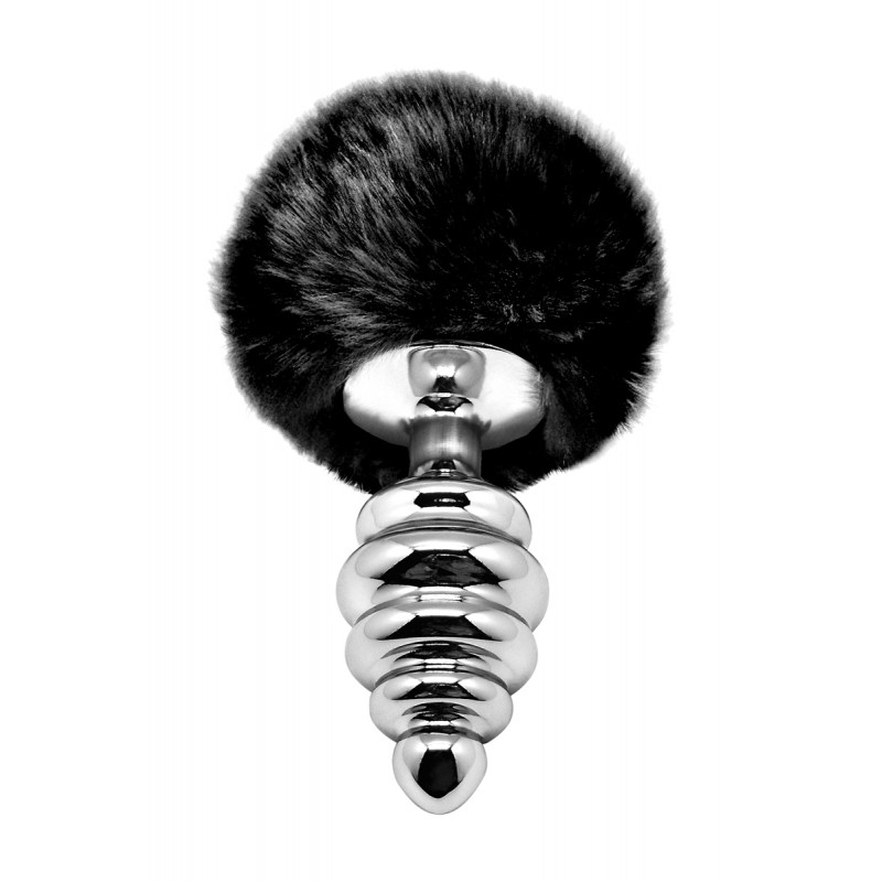 Plug métal Fluffy Twist L noir - Alive