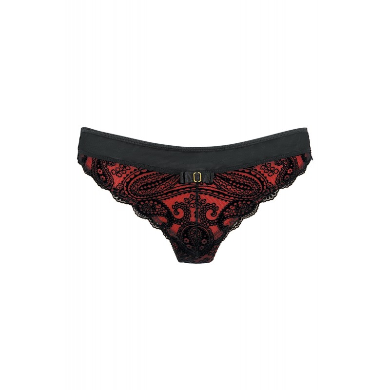 String rouge et noir  V-10048 - Axami