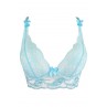 Soutien-gorge dentelle bleu V-10121 - Axami