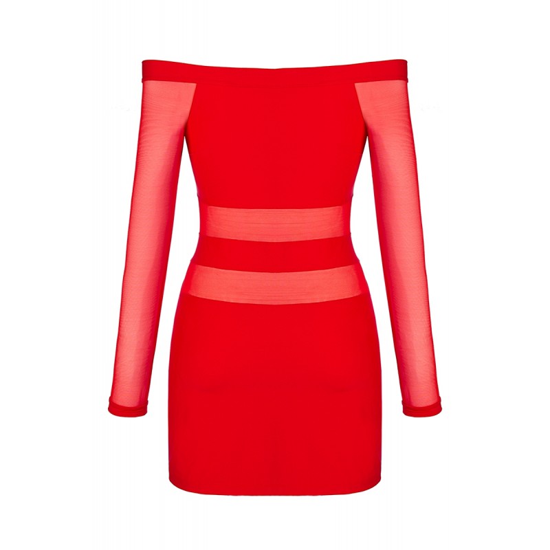 Robe rouge V-9299 - Axami