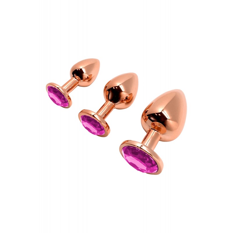 Plug bijou Tralalo rose M - Wooomy