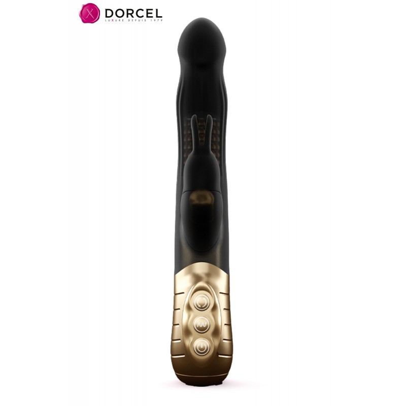 Vibro rechargeable Baby Rabbit noir 2.0 - Dorcel