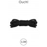 Mini corde de bondage 1,5m noire - Ouch