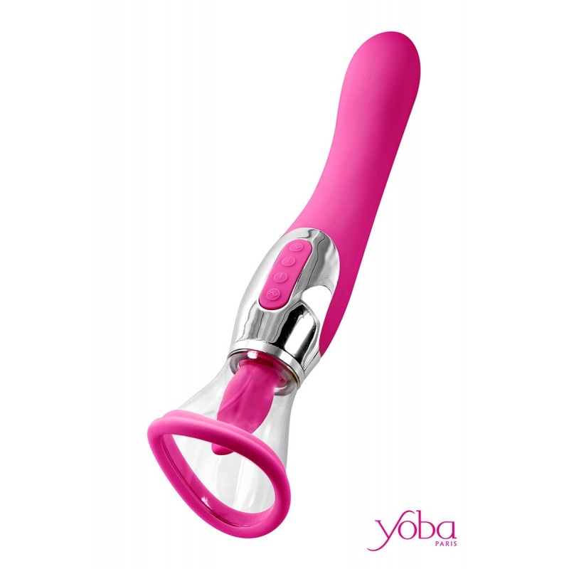 Stimulateur 4 en 1 Harmony fuchsia - Yoba