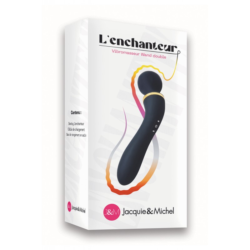 Vibro Wand double L'enchanteur - Jacquie et Michel