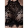 Ensemble bustier et string dentelle - Grey Velvet