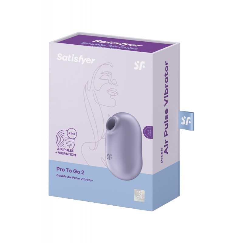 Stimulateur Satisfyer Pro To Go 2 lavande