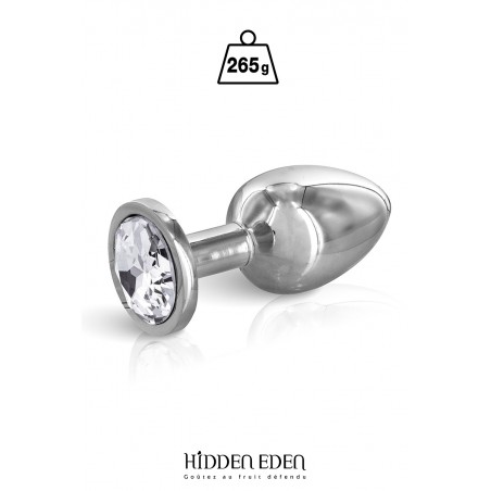 Plug bijou acier M - Hidden Eden