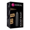 Mini vibro Rocket Bullet noir - Dorcel