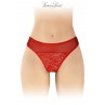 Tanga rouge ouvert Ava - Fashion Secret