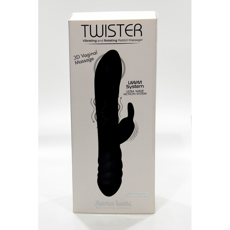 Vibro Rabbit rechargeable Twister - Adrien Lastic