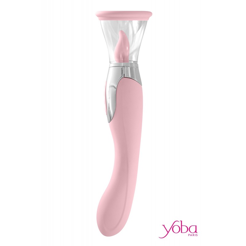 Stimulateur 4 en 1 Harmony rose - Yoba