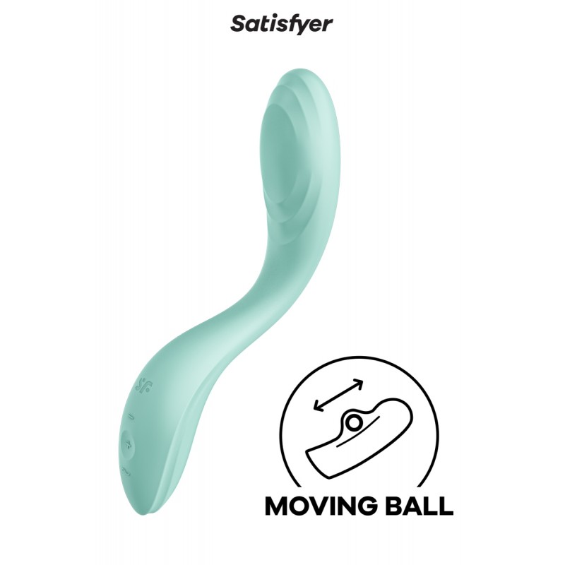 Vibro point G Rrrolling Pleasure menthe - Satisfyer