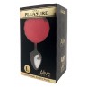 Plug métal Fluffy L rouge - Alive