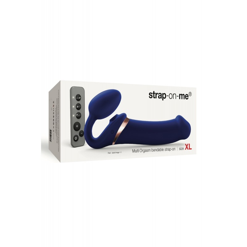 Strap-on-me Multi Orgasm bleu nuit XL