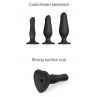 Dildo plug gonflable - Strap-On-Me