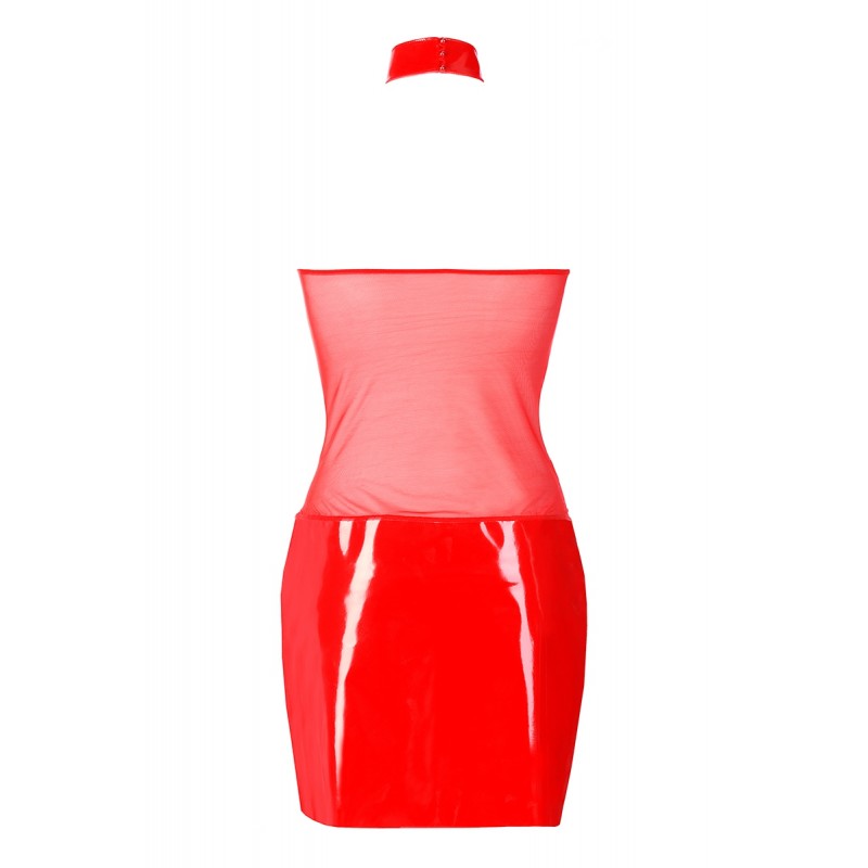 Robe rouge V-9119 - Axami