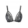 Soutien-gorge bralette noir V-10091 - Axami