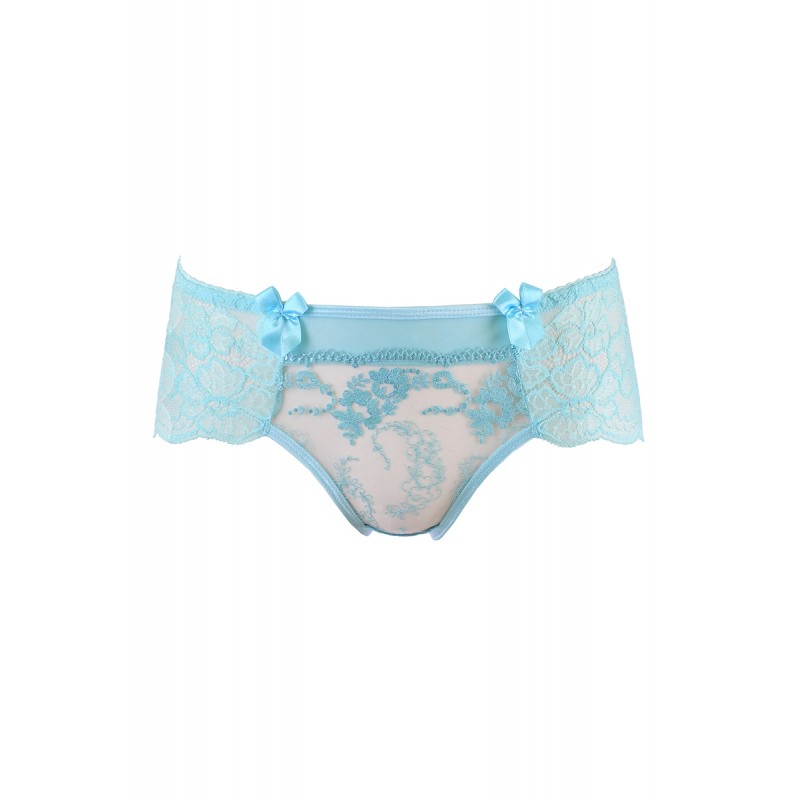 Culotte dentelle bleu V-10133 - Axami