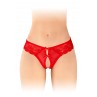 String ouvert Alicia rouge - Fashion Secret