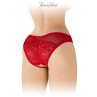 Tanga rouge ouvert Ava - Fashion Secret