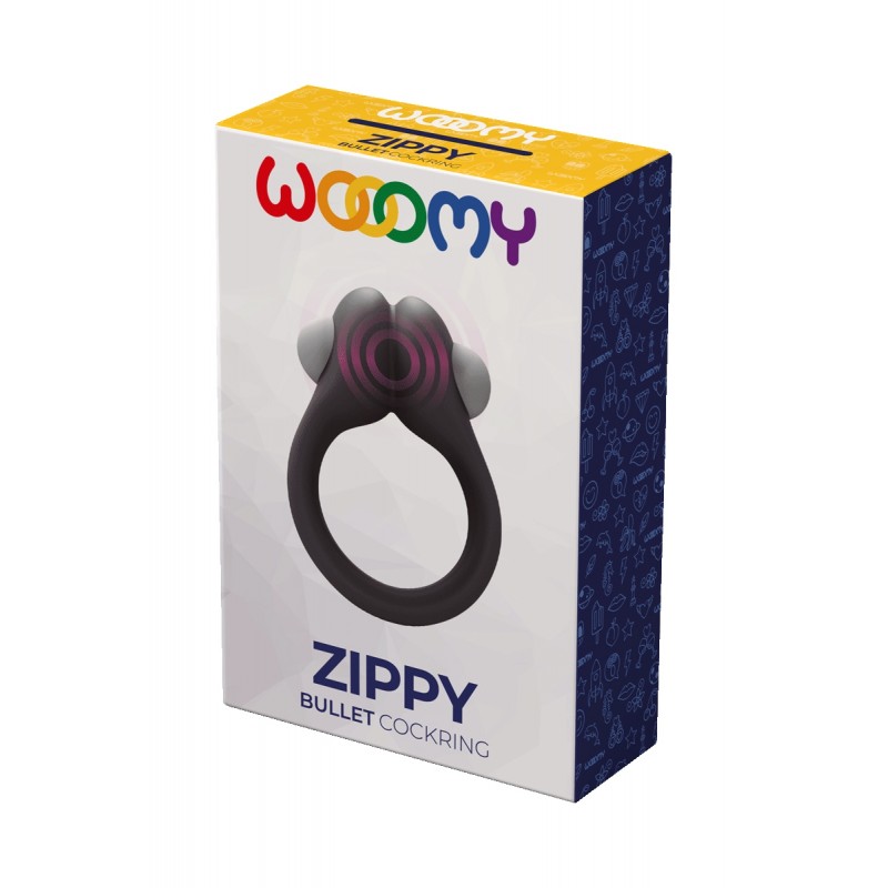 Cockring vibrant Zippy - Wooomy