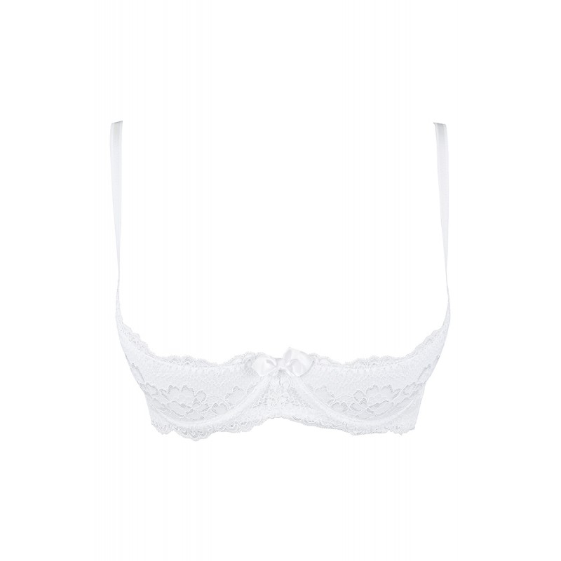 Soutien-gorge ouvert blanc V-9821 - Axami