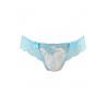 String tanga bleu V-10128 - Axami