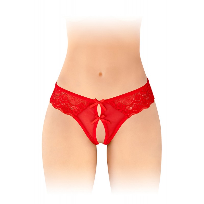 String ouvert Alicia rouge - Fashion Secret