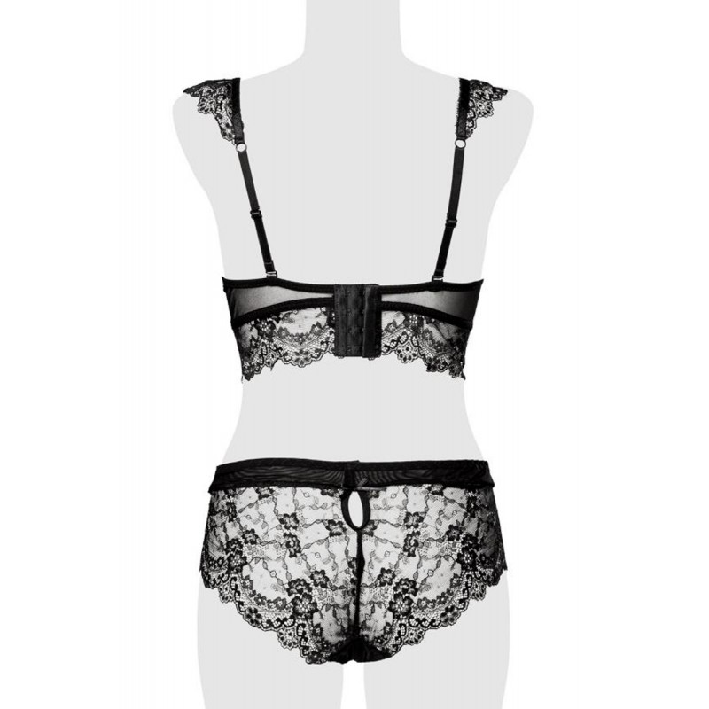 Ensemble culotte et balconnet dentelle - Grey Velvet